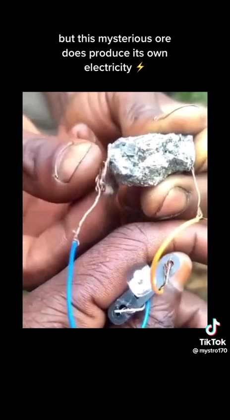 Electrically charged stones have been discovered with many calling it the real vibraniun!