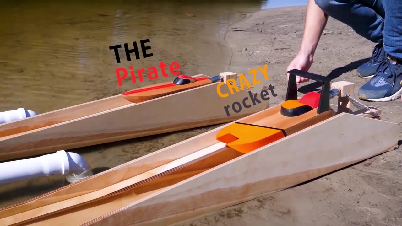 Racing Boats Powered by CO2 Cartridges CHALLENGE