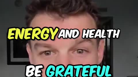 BE GRATEFUL FOR THE LIFE YOU LIVE