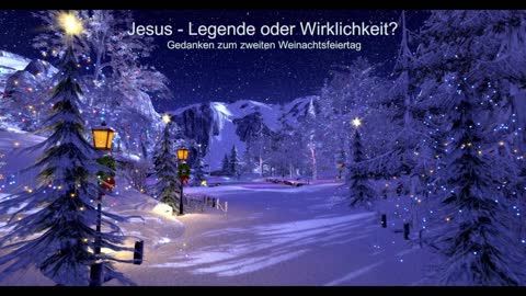 Jesus - Legende oder Wirklichkeit?