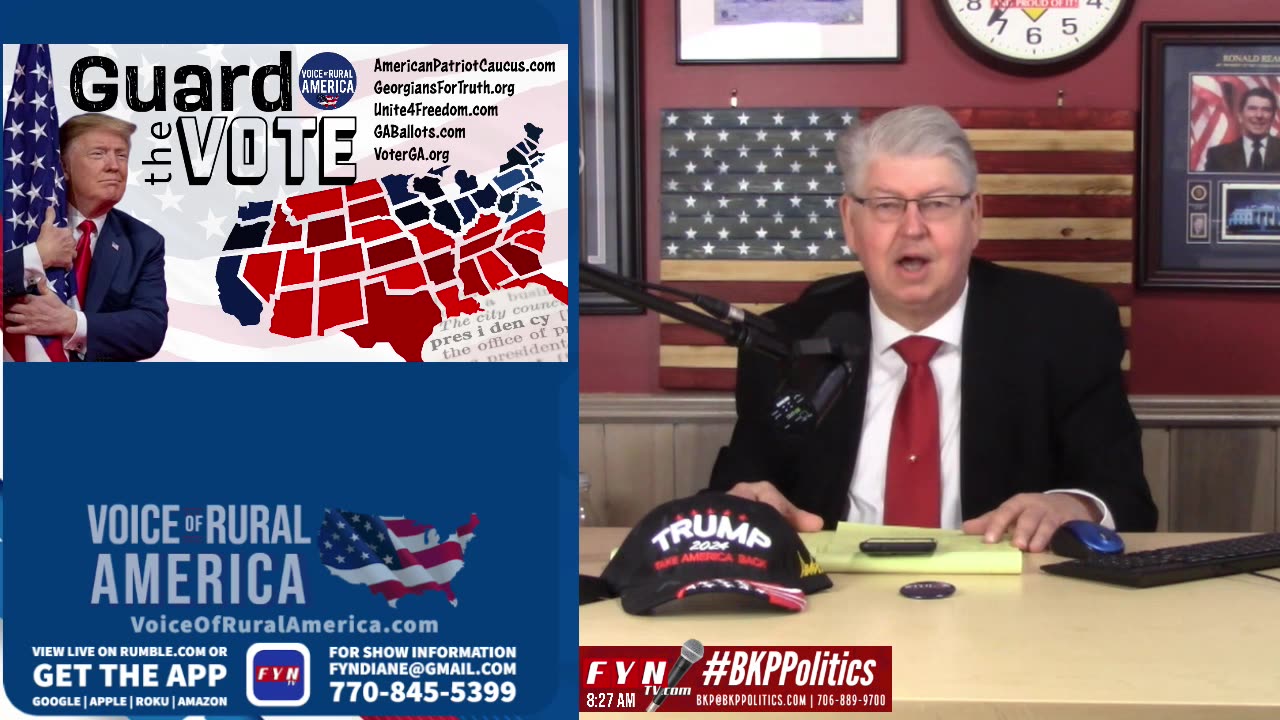 LIVESTREAM - Wednesday 12/6 8:00am ET - Voice of Rural America with BKP