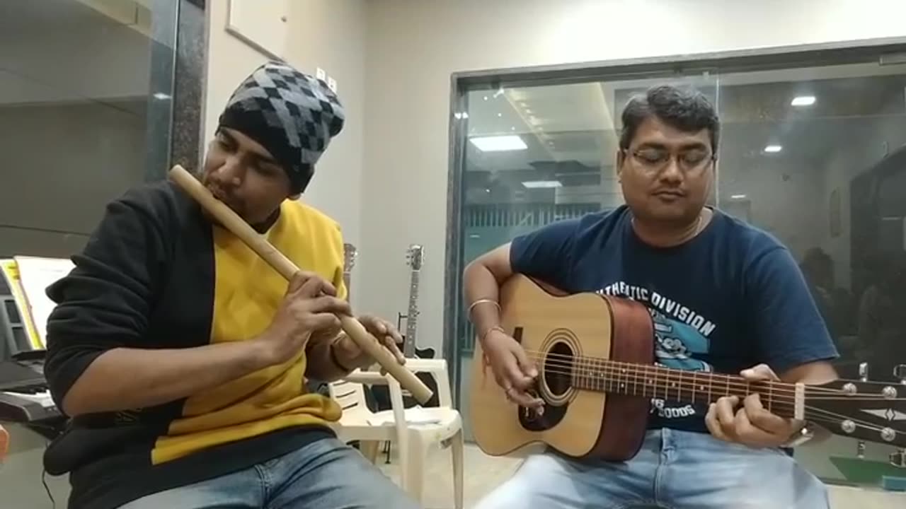 Flute and Guitar jam