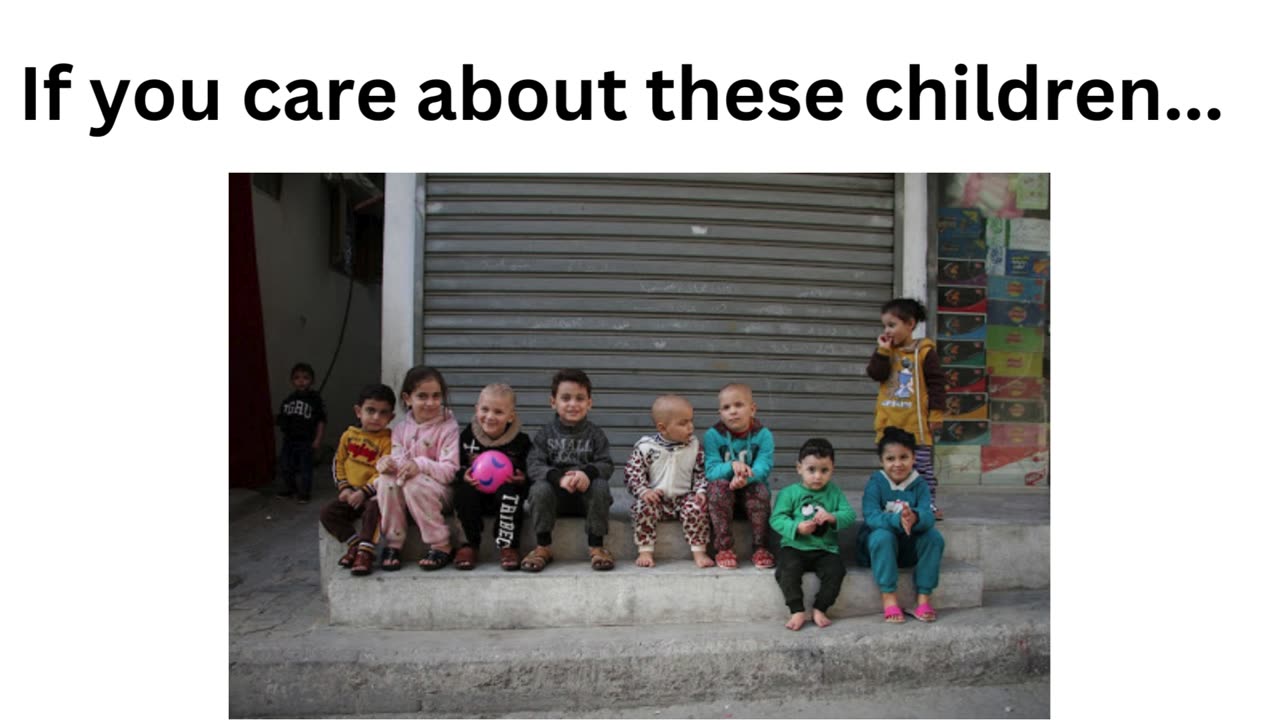 Gaza children hypocrisy