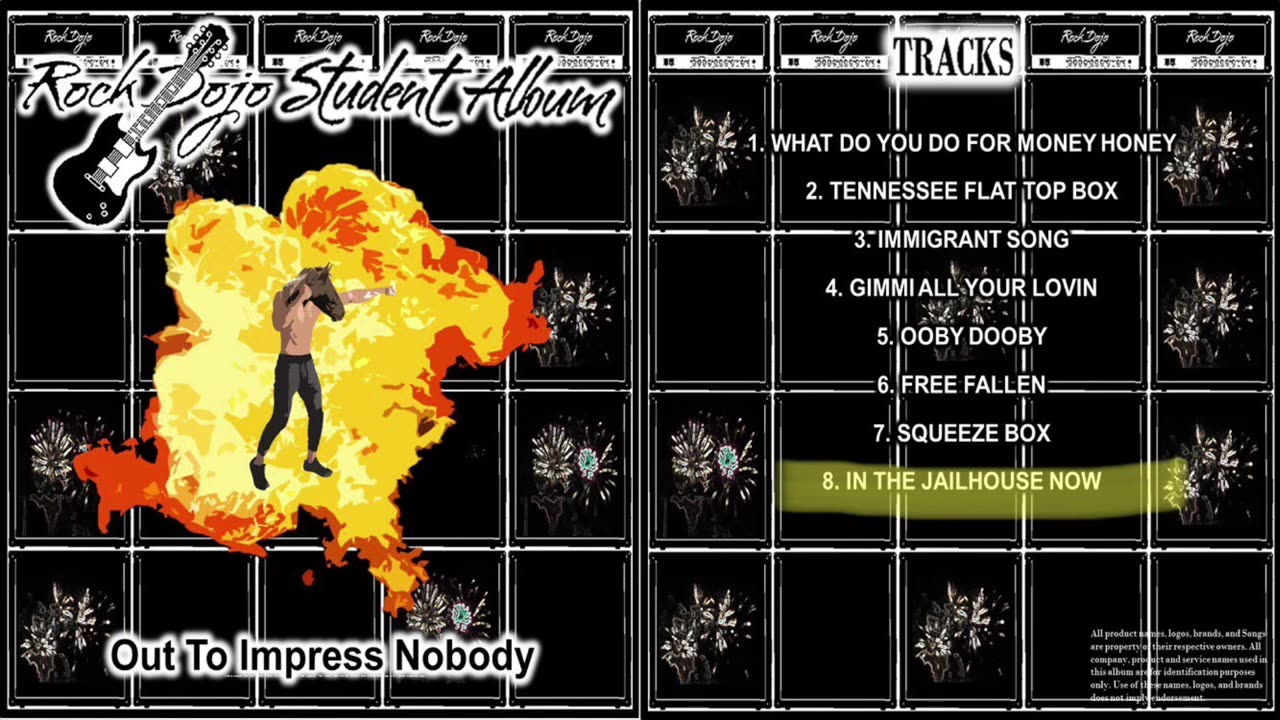 Rock Dojo: Student Album #23 "Out To Impress Nobody" Full album