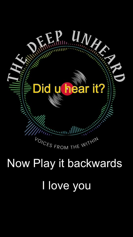 Taylor Swift - BACKWARDS MESSAGES - I love you #backwardsmusic #taylorswift