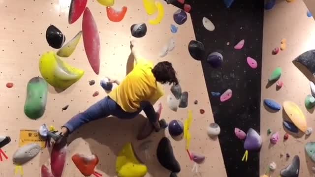 Rock climbing