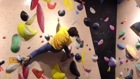 Rock climbing