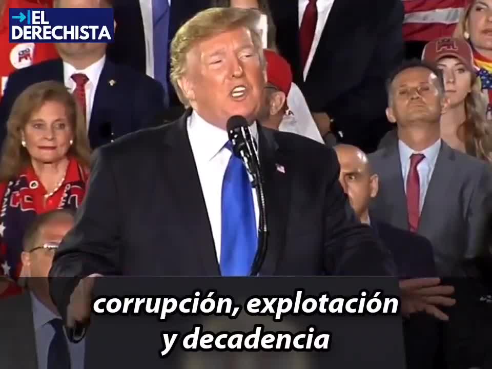 TREMENDO DISCURSO DE DONALD TRUMP CONTRA EL SOCIALISMO