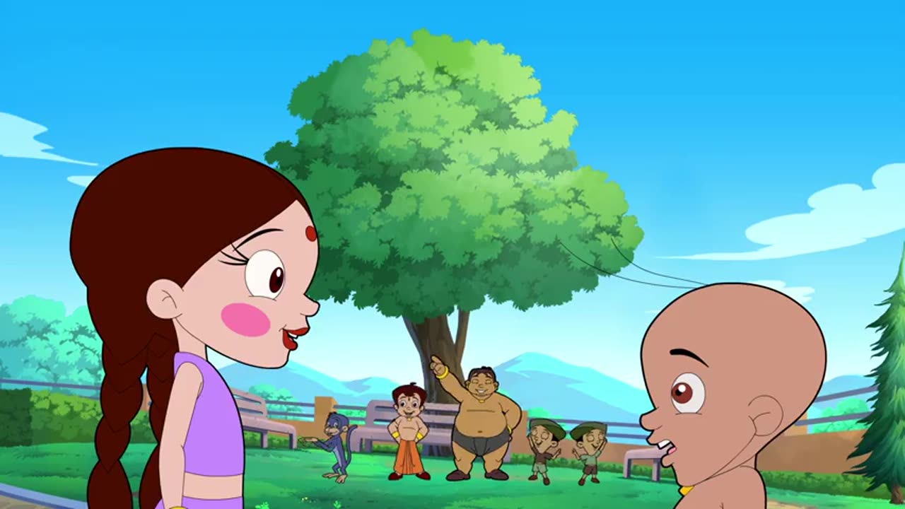 Chhota bhim cartoon in English-english