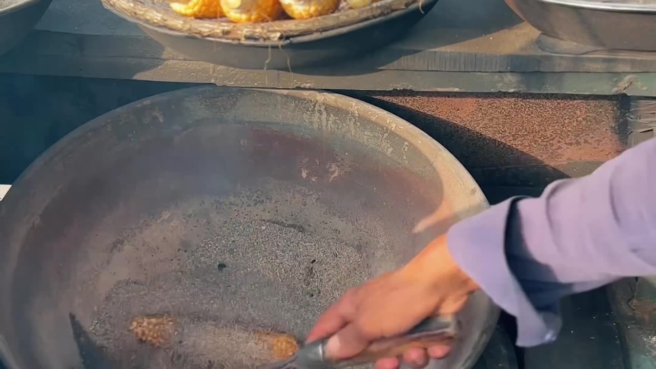 Frying Corns Roadside