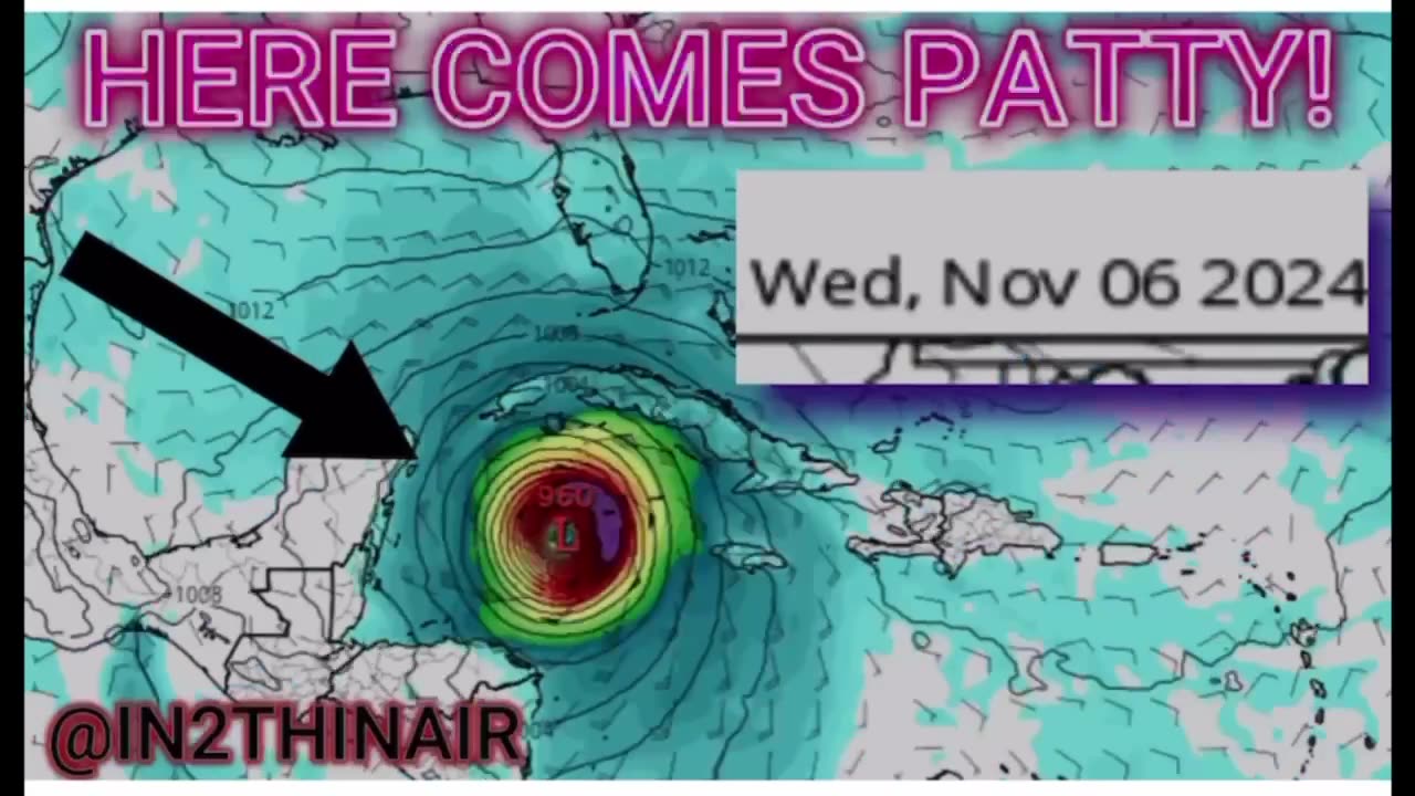 A THIRD Storm Coming, Hurricane Patty: Set To Arrive By Election Day