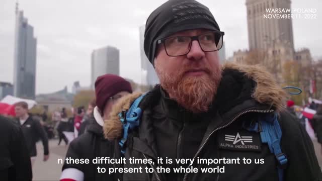 Controversial far-right Independence Day march in Poland attracts thousands including children