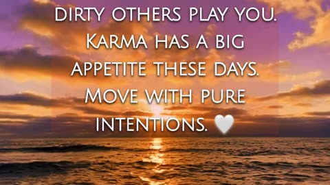 Move With Pure Intentions