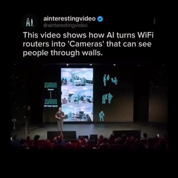 Ai turns Wifi Routers into Cameras 📷🎬📸- All ORIGINALLY CODED BY HUMANS!?! WTF
