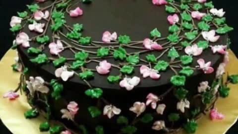 Best floral round cake designs for birthday parties 2k22unique cake ideas for party