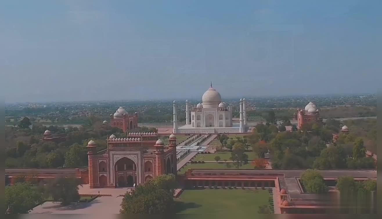Mumtaj Mahal India. Seventh Wonder Of World