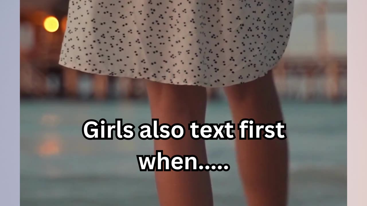 Girls fact.