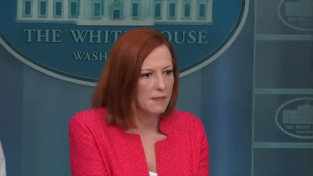 PSAKI :- Senator Ted Cruz, I like Peppermint Patty.