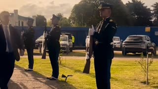 Lacalle Pou en el acto de egreso de oficiales ayudantes de la Policía Nacional, Promoción LXXV