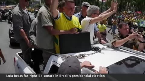 Lula wins Brazil’s presidential election, ousting incumbent Bolsonaro