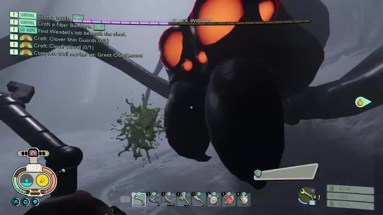 Black Widow Boss Battle (Hitless) | Grounded 1.0 [Whoa! Mode]