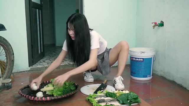 Beautiful Girl Delicious Cooking | Girls Fashion