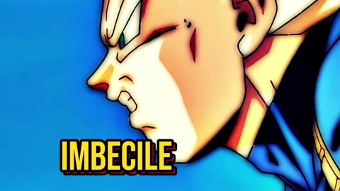 Dragon Ball Z - Prince Vegeta Kills his worthless imbecile son Trunks. Great Father I LOVE HIM