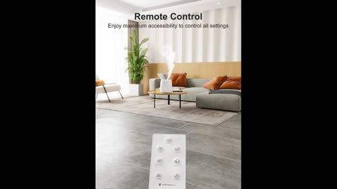 TaoTronics Humidifiers for Bedroom (6L), Warm and Cool Mist Humidifiers For Home
