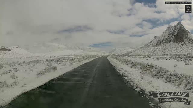 Beautiful Trucking Views in Nevada! | Collins Trucking Co