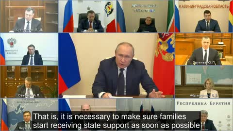 Vladimir Putin Address on Socioeconomic Strategy for Russia - March 16, 2022 - English Subtitles