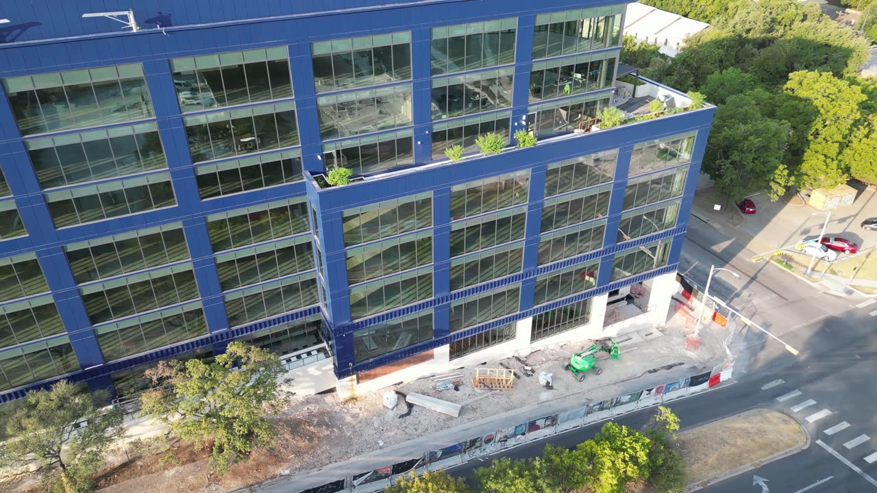 That Blue Building (the Symphony Square project).