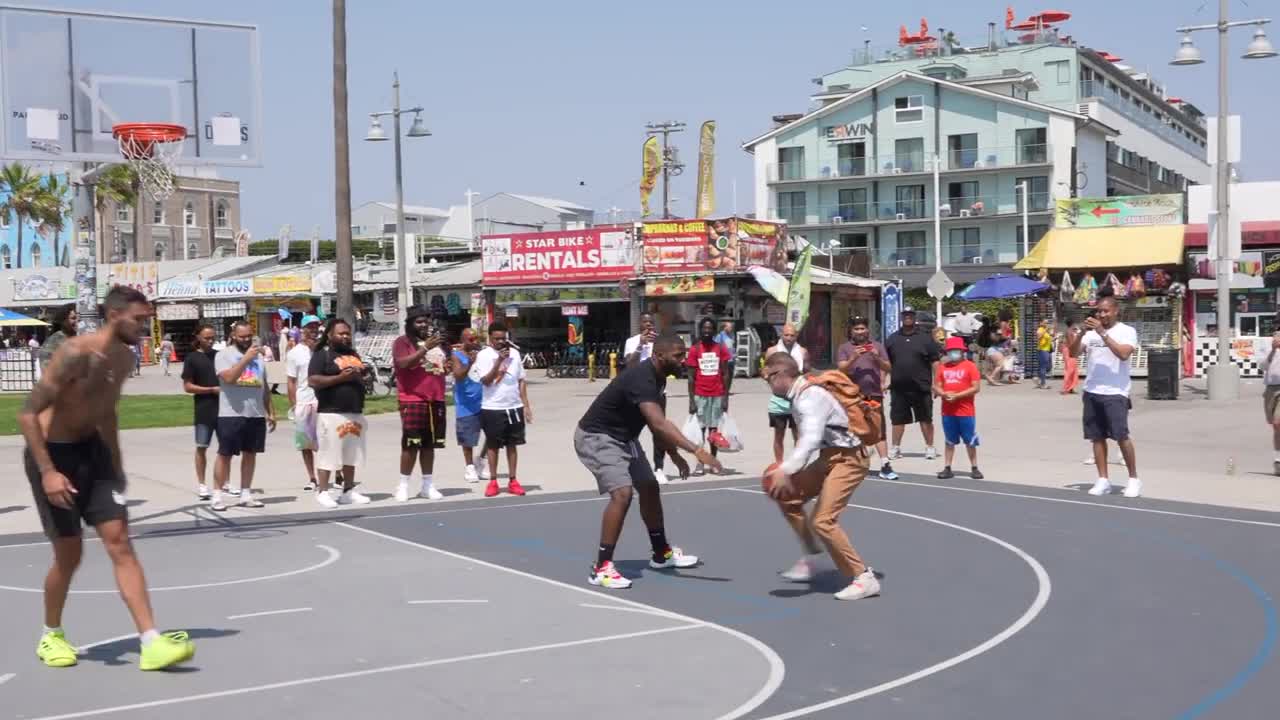 Nerd Exposes Hostile Hoopers at Venice Beach