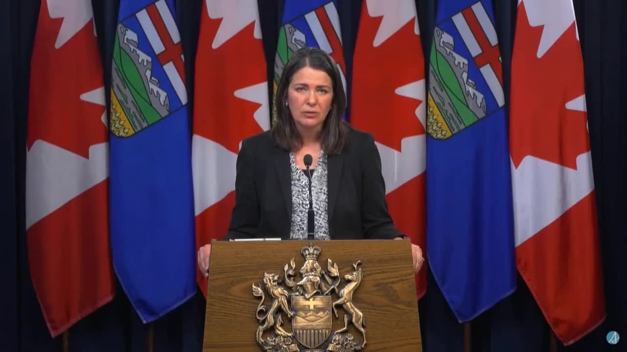 new Premier Danielle Smith on the unvaccinated...