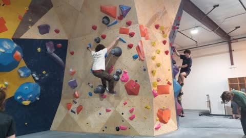 indoor climbing challenge