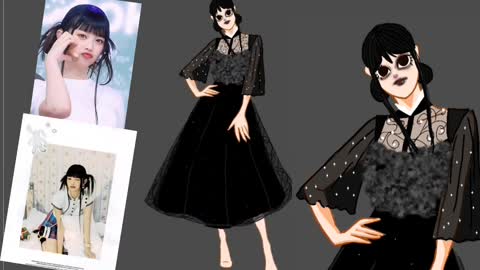 wednesdayaddams #outfit #fashion