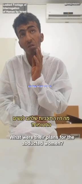 Hamas Prisoner Gives Witness Account of Mass Raping, Beheading of Women, Children, and Babies