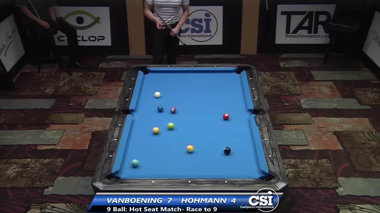 HOTSEAT: Shane Van Boening vs Thorsten Hohmann ▸ 2014 US Bar Table 9-Ball Championship