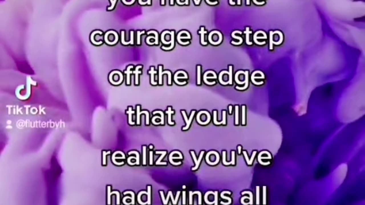 Daily Motivation - It's only when you have the courage to...