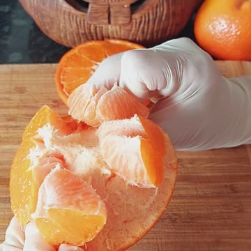 orange hacks : The right way to peel an orange | #shorts #orange #lifehacks #mb_kitchenette