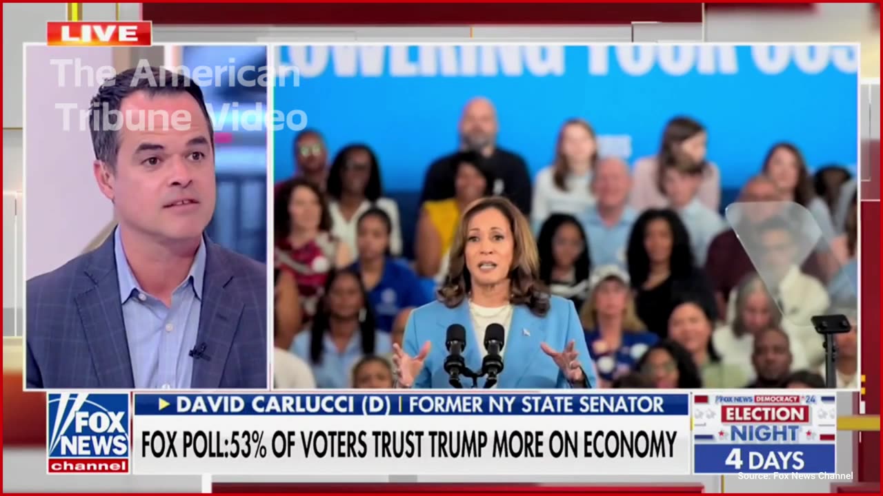 WATCH: FNC Host Hammers Dem Over Economy Live on Air