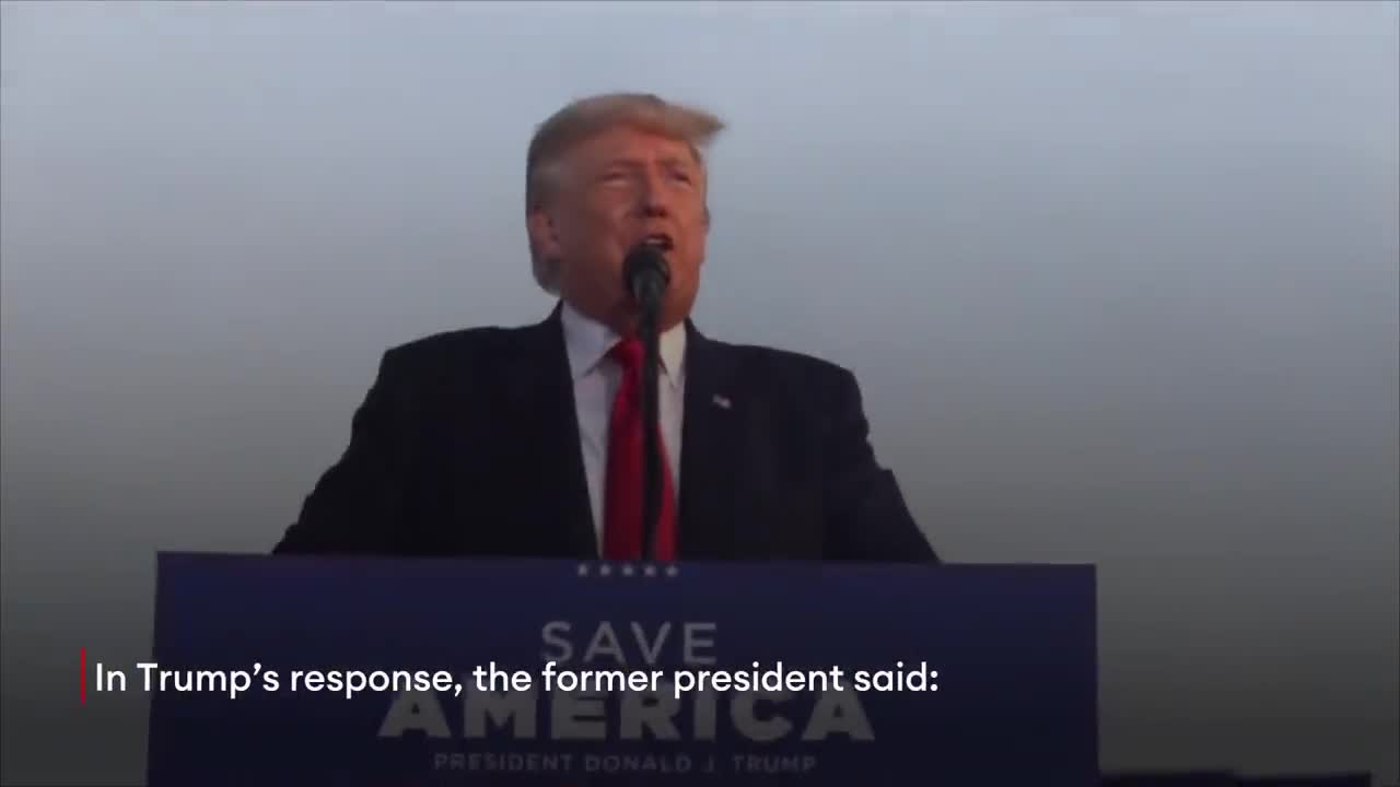 JUST IN- Trump Responds To Biden’s