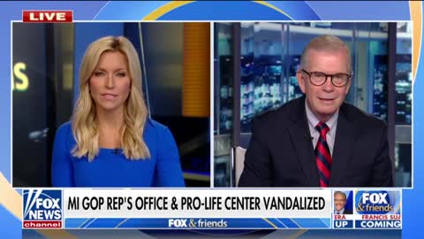 Far-left organization targets GOP office and pro-life center