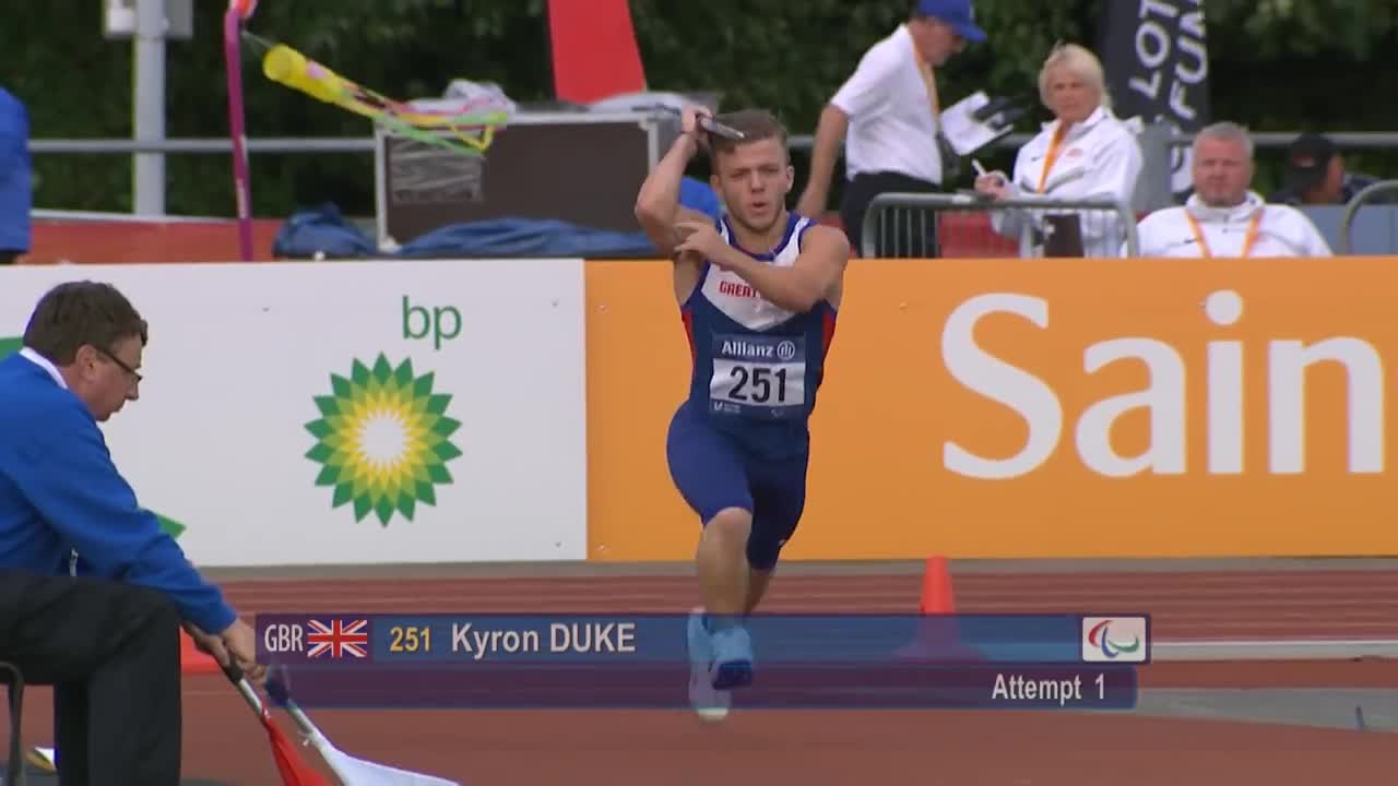 Men's javelin F41 | 2014 IPC Athletics European Championships Swansea