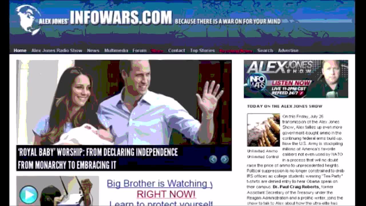 Alex Jones tells about the end of America LOFI