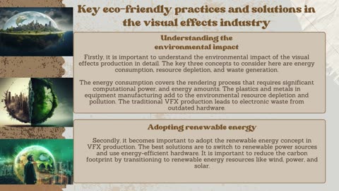 Sustainable VFX: Implementing Eco-Friendly Practices and Solutions in the Visual Effects Industry