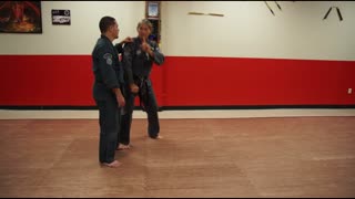 Correcting common errors executing the American Kenpo technique Sword and Hammer