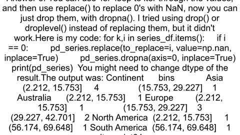How to I get rid of the zeros in the final column