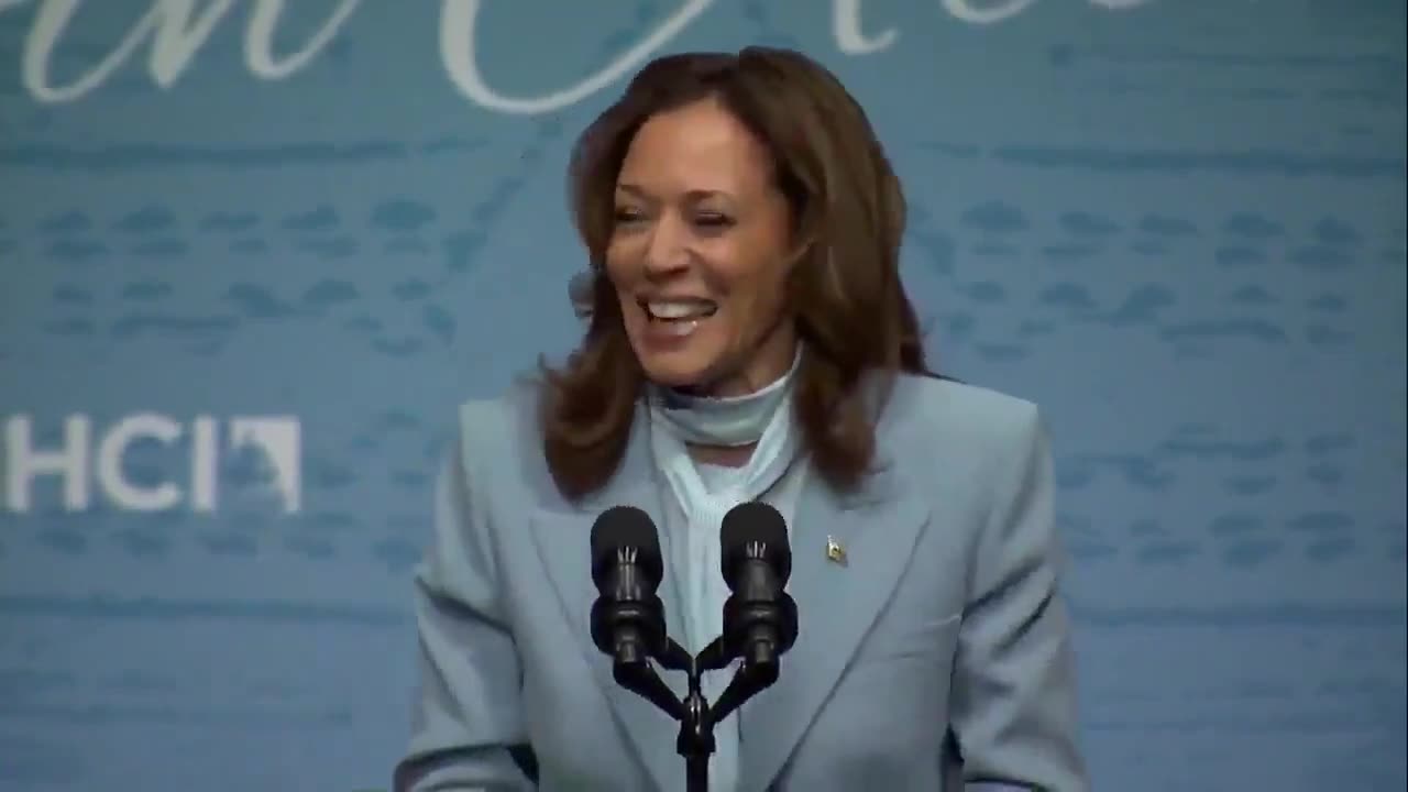 Vice President Kamala Harris reveals her new "Latina" accent for the first time