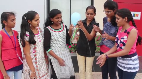 Pressure Fountain with balloon | Science experiments