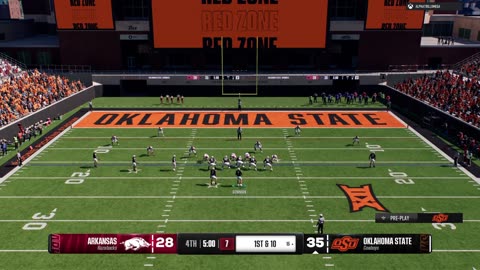 Arkansas @ Oklahoma State - EA Sports College Football 25 Full Game